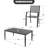 7-piece Outdoor Dining Set With Umbrella Hole, Stackable Chairs-1645079345