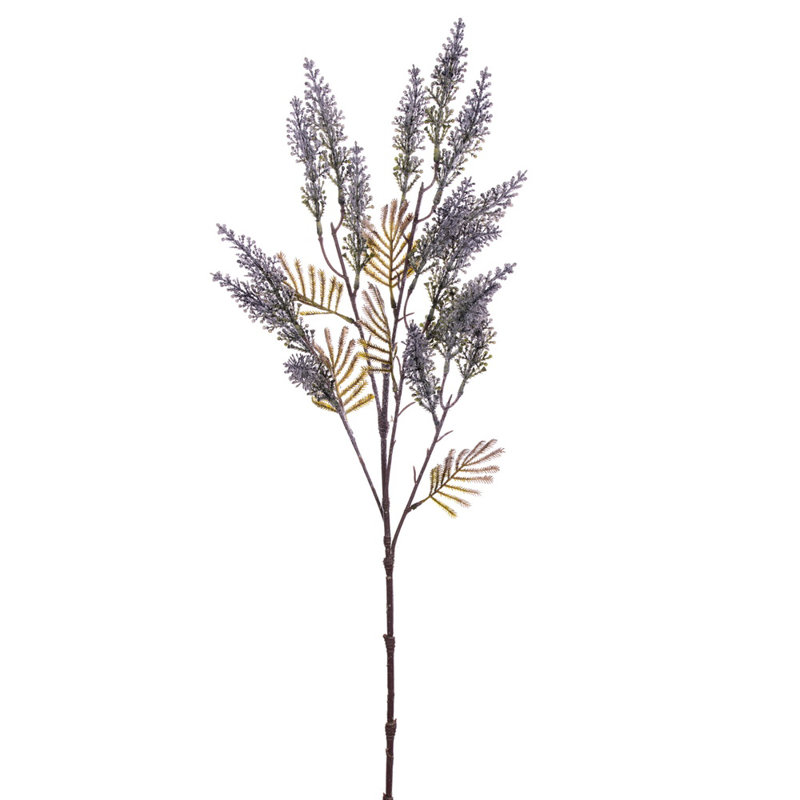 Ensemble de 3 plantes en cèdre artificiel, Bleu