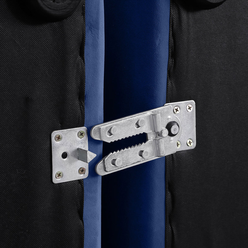 Canapé modulaire en velours à accoudoirs carrés de 120 po Ivoryanna, Velours bleu marine