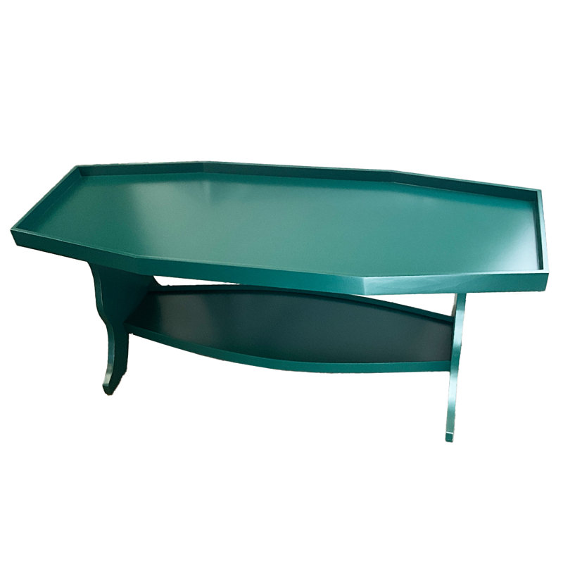 Lozere Coffee Table, Emerald Green