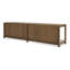 Open Plan Solid Wood Storage Bench-74868624