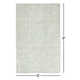 Rowe Handmade Tufted Ivory/Green Rug