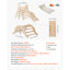 VEVOR 195 W Indoor Solid Wood Climber-117738594