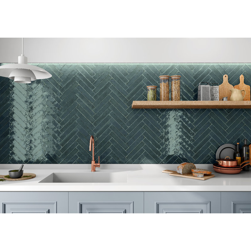 San Remo Subway Tile 2"x10" Polish, Oive