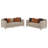 Jade 2-piece Chenille Upholstered Sofa Set-111684838