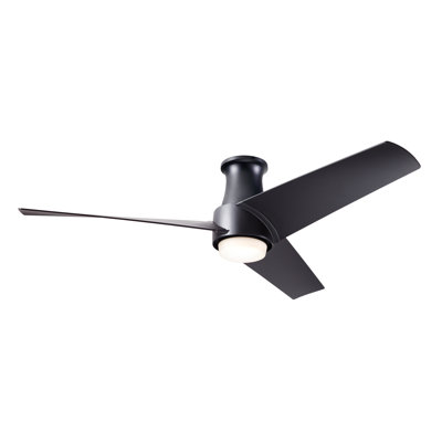 Ambit LED Flush Mount Ceiling Fan