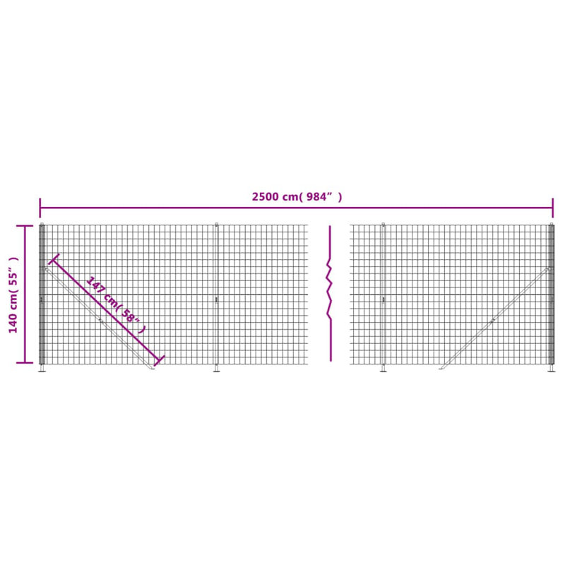 Ashlon 140 cm H, Green, 140cm H x 2500cm W x 7.5cm D, 13