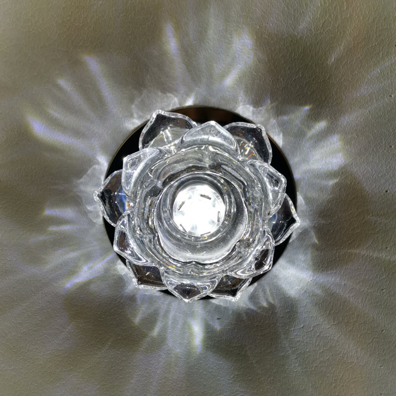 Abul Crystal LED Flush Mount, 3800