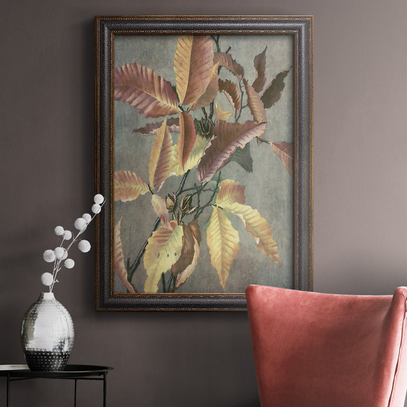 Ancien automne I, toile encadrée de qualité supérieure - prête à être accrochée, H 20 po x l 16 po x P 1 po