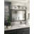 Shmuel Wood Framed with Safety Backing Ideal for Bathroom / Vanity Mirror-724599322-726897505