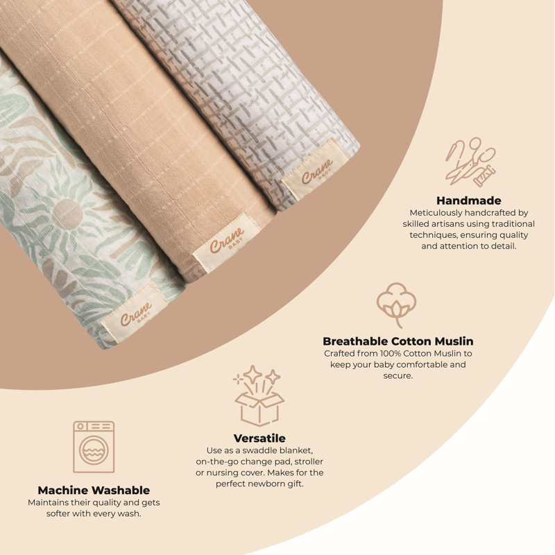 Cove 3-pc. Swaddle Set (beach Life)