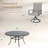 60" Round Patio Dining Set For 8 With Swivel Chairs-265658294
