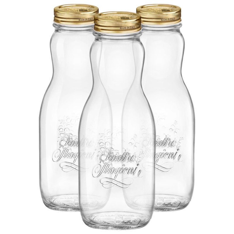Glass Condiment Caddy