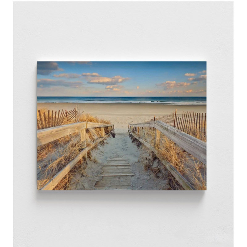 «Waiting For Summer» par Katherine Gendreau, «Relaxing Beach House Decor Idea», affiche d'art mural d'inspiration tropicale