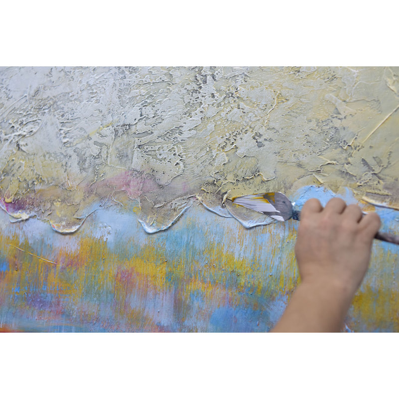 Acrylic Painting Hand Painted Thoughts Are Free