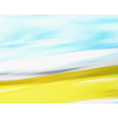 Moved Landscape Print by Rica Belna