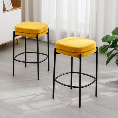 Tabouret de comptoir 26 po Breayna