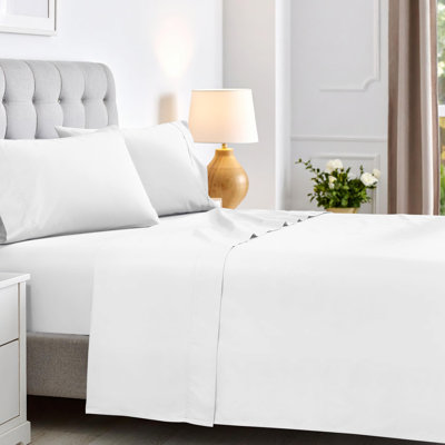 Ensemble de draps en mélange de coton 600 fils Superior