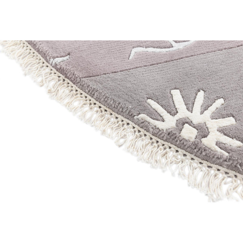 Tapis rond rond Murry
