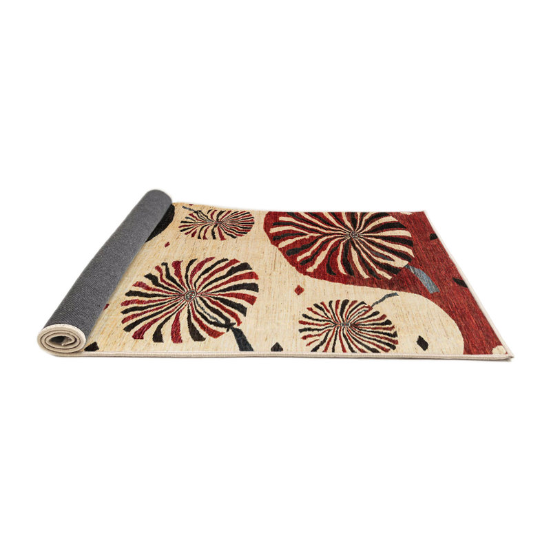 Tapis abstrait moderne 4260, Rond 8 pi
