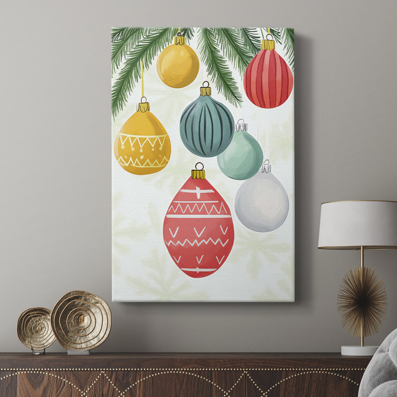 Art de Noël de Noël CV - galerie Cavas sur mesure, H 36 po x l 24 po