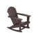 Cullan Plastic Rocking Adirondack Chair with Table