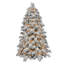 Snow Crest Spruce 7.5ft Tree with 650 Warm White LED