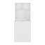 Table pliante, 4 tablettes, blanc
