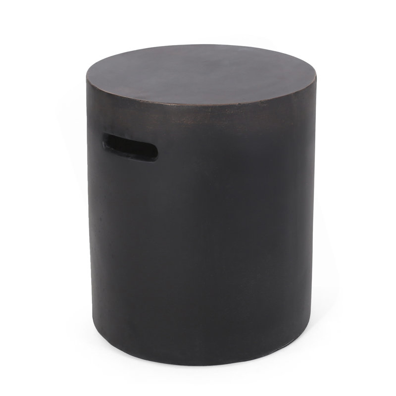 Outdoor Lightweight Concrete Side Table