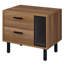 Table de chevet 2 tiroirs