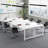 63" Executive Desk (Not Include Stools)