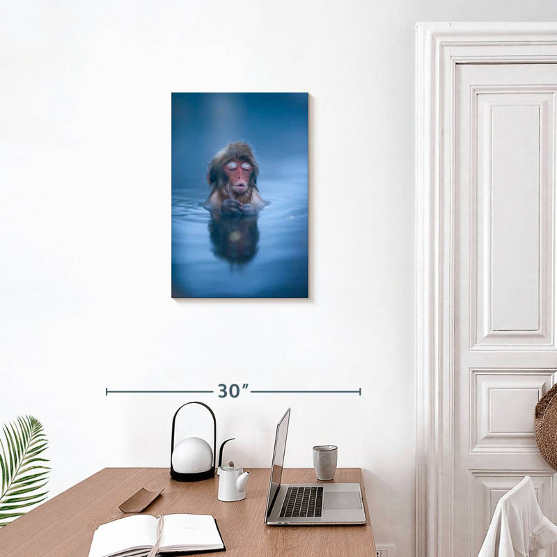 Brampt Japanese Snow Monkey, 24" H x 16" W