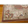 Tapis rouille / ivoire Aris