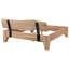 Pure Acacia Solid Wood Bed-65319463