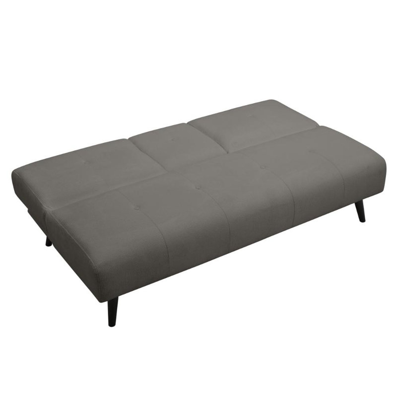 Hunter 3 Seater Linen Blend Sofa Bed, Grey