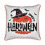 Coussin Happy Halloween Pumpkin Witch