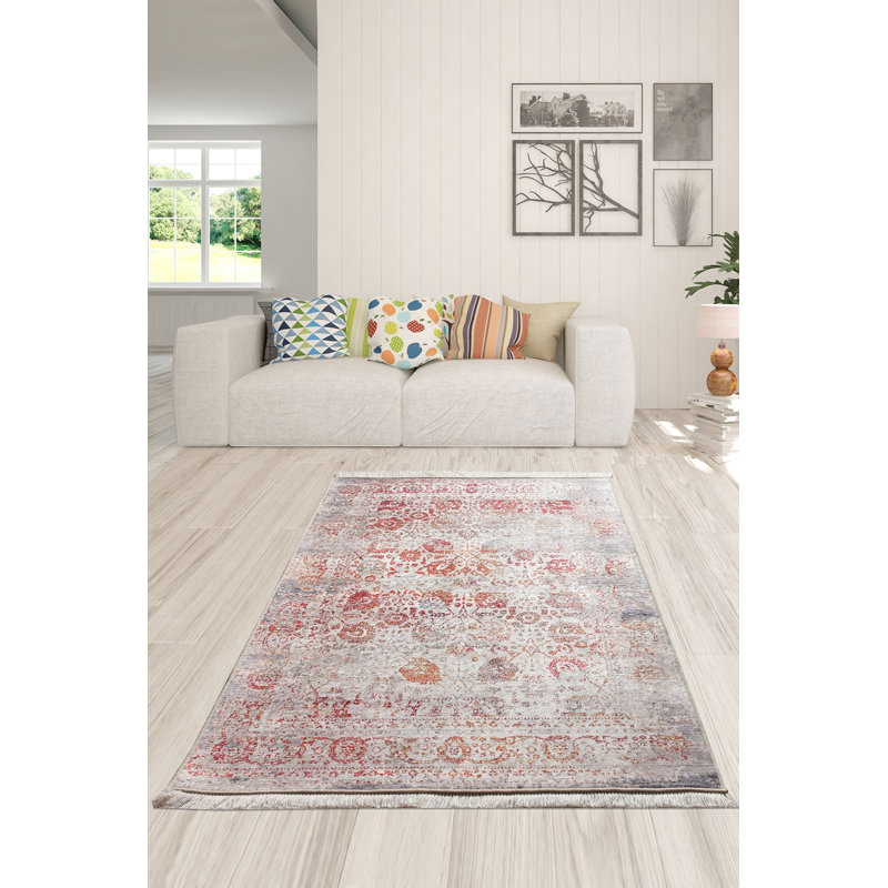 Antibacterial Non-Slip Area Rug, 100% Polyester, 47.2 x 70.9 inches | 0.16 in Pile Height, Machine Washable, Durable Felt Base | Perfect for Living Room, Bedroom, & Dining Room | Soft, Stylish, and Easy to Maintain