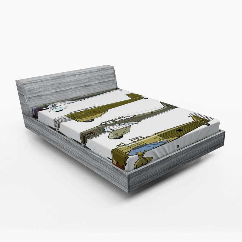 Drap-housse en avion, Double