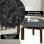 Table basse Estella avec plateau en marbre