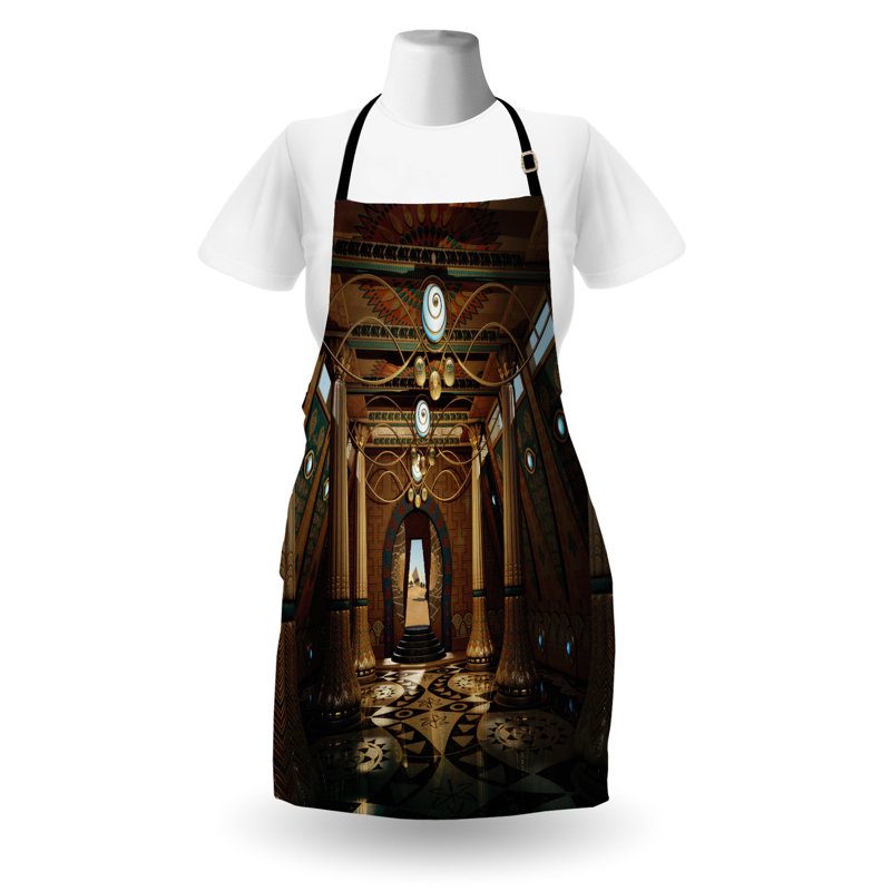 No Pattern Bib Apron