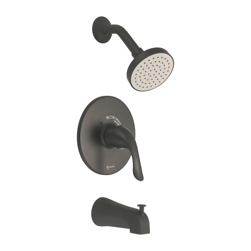 Castille Diverter Complete Shower System, Chrome