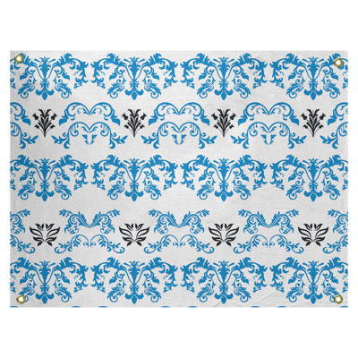 Tapisserie baroque en polyester Carolina Football