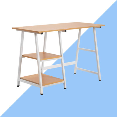 Metal Base Writing Desk