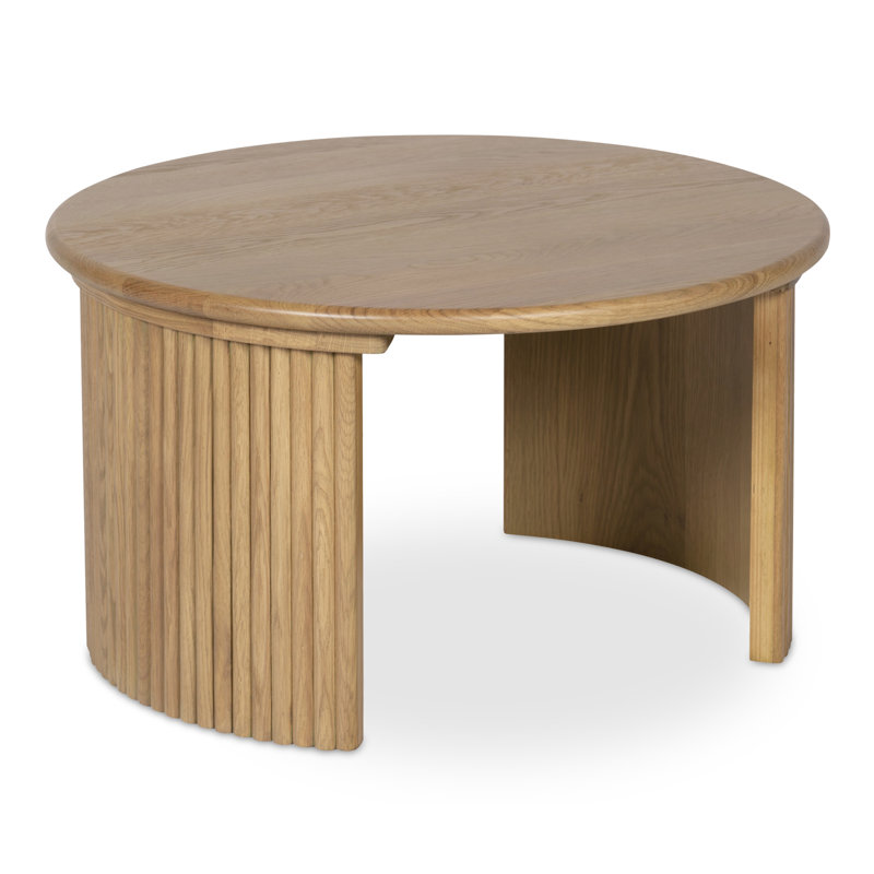 Penny Small Coffee Table Dark Brown, Espresso, 13.75" H x 24" L x 24" W