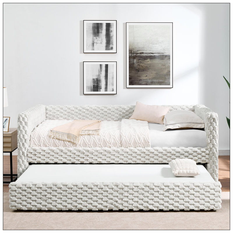 Lit pour chambre à coucher, Beige