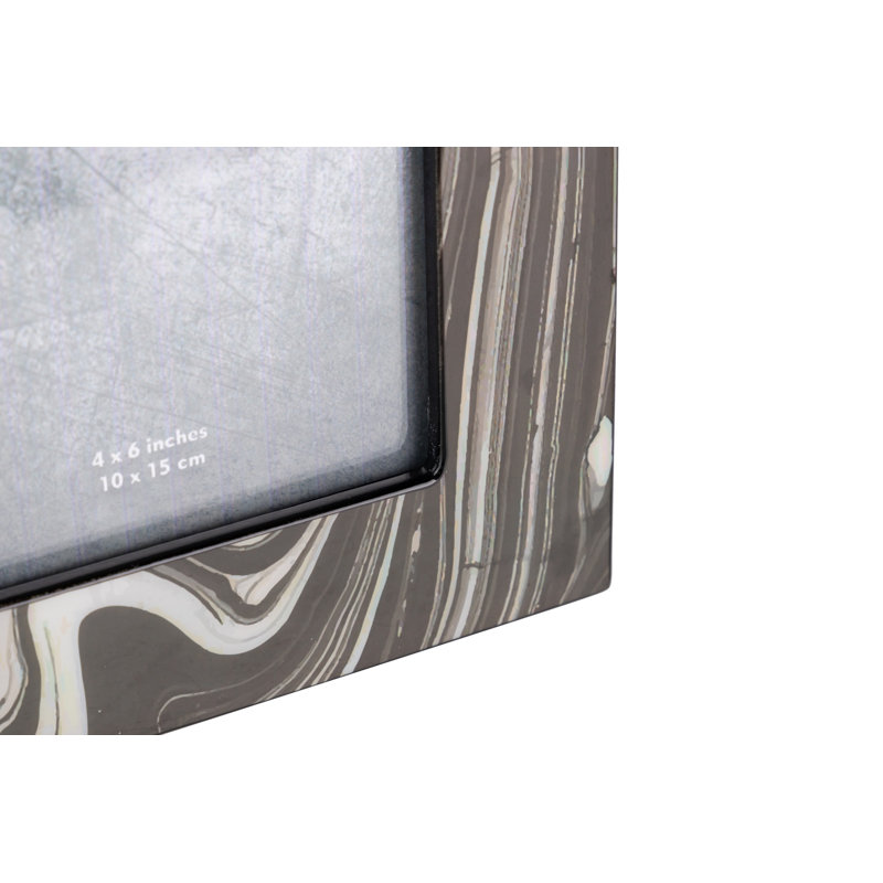 Black and White Single Picture Frame, 21 x 16 cm