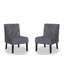 Fauteuil d'appoint à motif capitonné avec tissu en velours Living Room-1428331419-1423961563