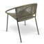 Fauteuil Cove / gris anthracite / blanc-1424051370