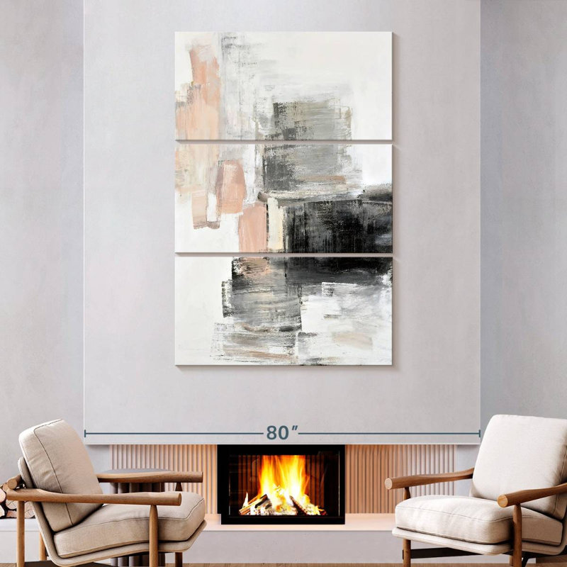 Avery Peaches I, 74" H x 48" W