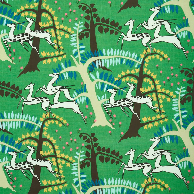 Tissu antilopes, Jade